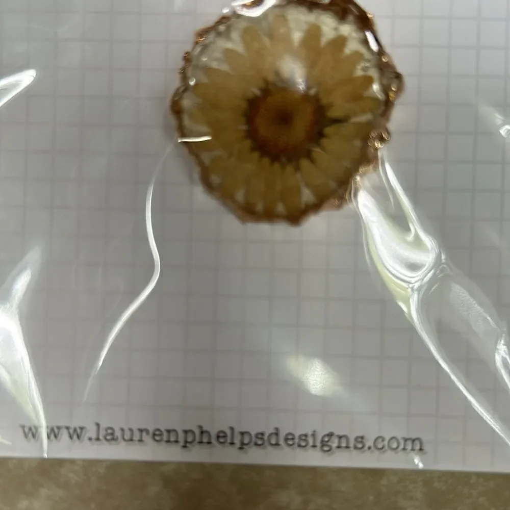 Lauren Phelps and design Charm pin NWT gold color
